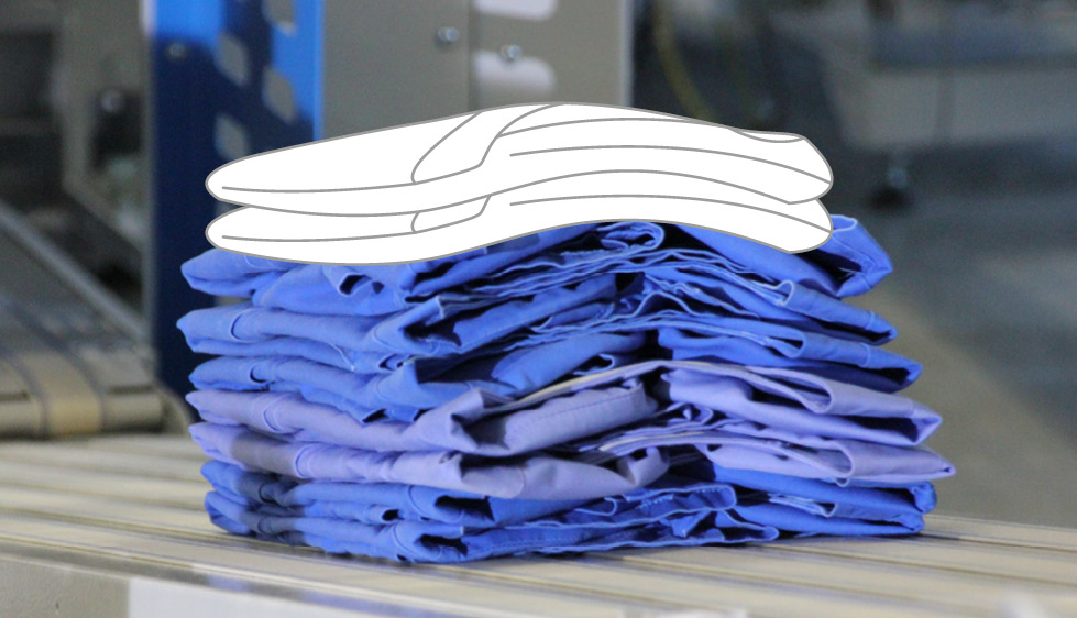 Fold, stack and deliver 100 more garments – every hour